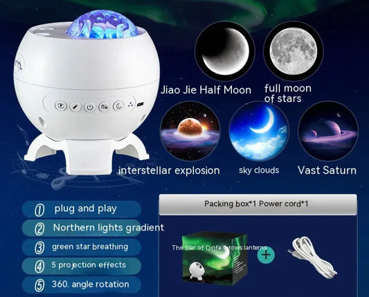 Aurora Night Sky Projector